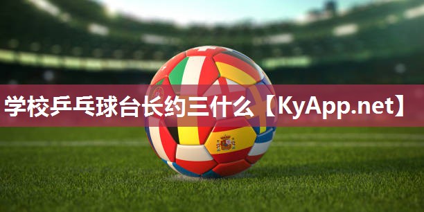 学校乒乓球台长约三什么